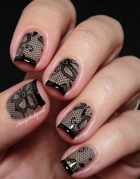 lace design on nails|lace nail designs pinterest.